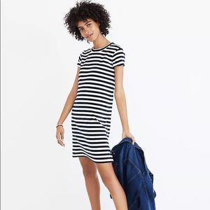 Madewell velvet mini dress